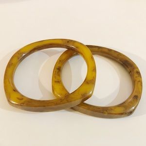 Bakelite Bangle Set of 2